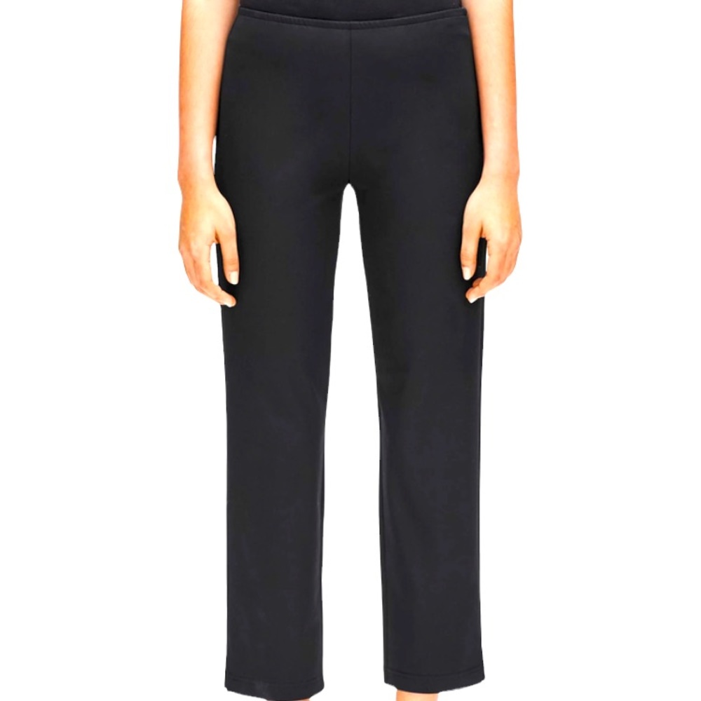 EILEEN FISHER Organic Cotton Slim Pant Black size S